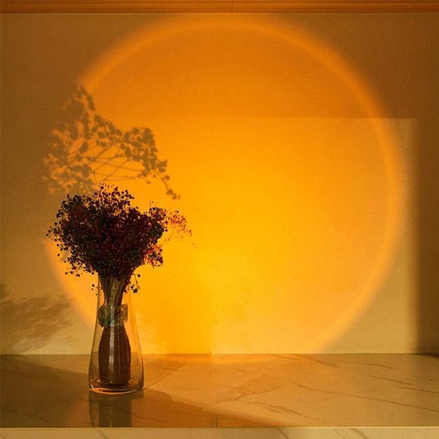 Levon Multicolored Sunrise Puck Light - BLISOME
