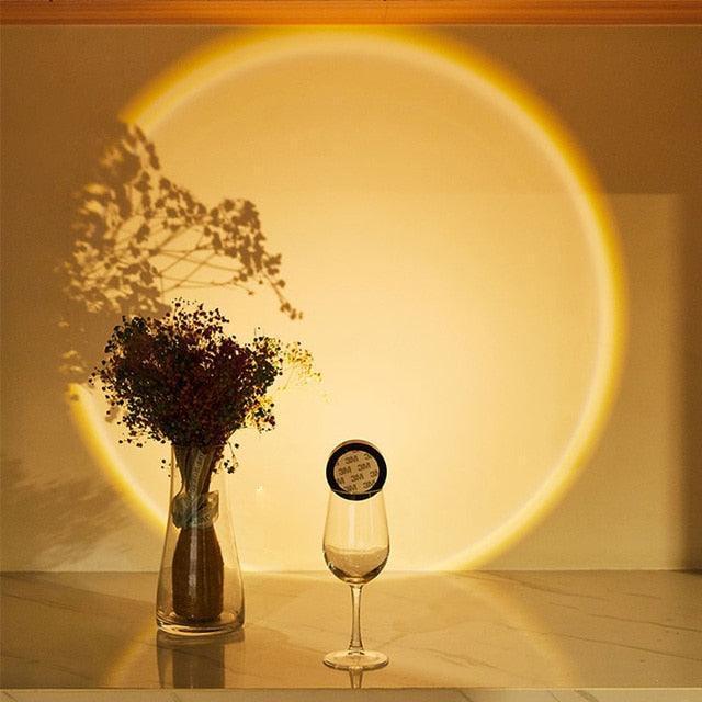 Levon Multicolored Sunrise Puck Light - BLISOME