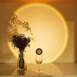 Levon Multicolored Sunrise Puck Light - BLISOME