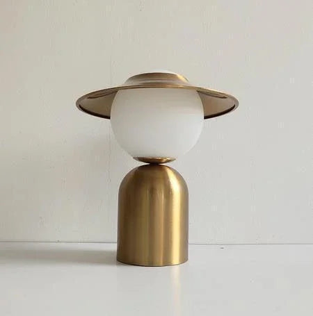 Lilly Lady Golden Table Lamp - BLISOME