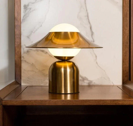 Lilly Lady Golden Table Lamp – Luxe Gold Finish