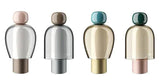 Loelle Italian Glass Dome Easy Rechargeable Table Lamp - BLISOME