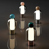 Loelle Italian Glass Dome Rechargeable Table Lamp – Elegant