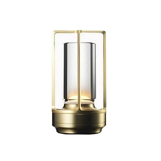 Lomous Metal Rechargeable Retro Indoor/Outdoor Table Lamp - BLISOME