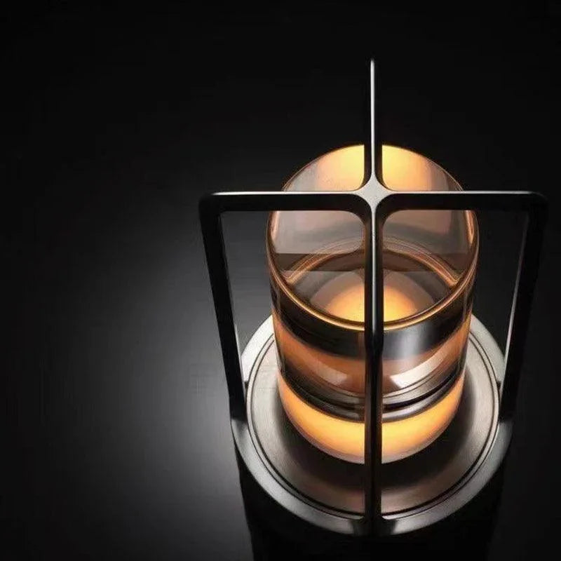 Lomous Metal Rechargeable Retro Indoor/Outdoor Table Lamp - BLISOME