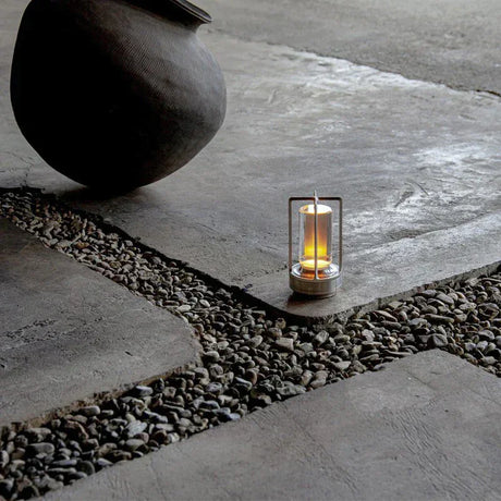 Lomous Metal Rechargeable Retro Indoor/Outdoor Table Lamp - BLISOME