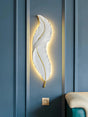 Lumina Golden Feather Wall Light - BLISOME