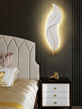 Lumina Golden Feather Wall Light - BLISOME
