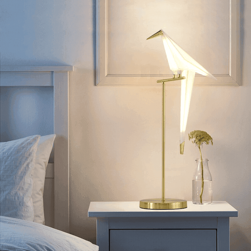 Mache Perch Bird Lamp Collection - BLISOME