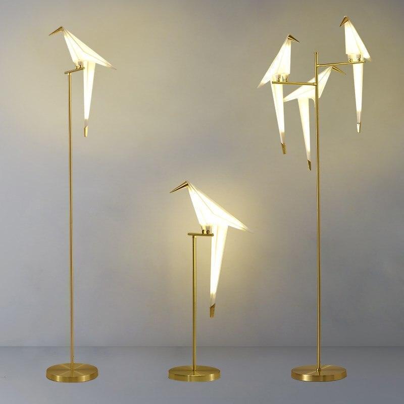 Mache Perch Bird Lamp Collection - BLISOME