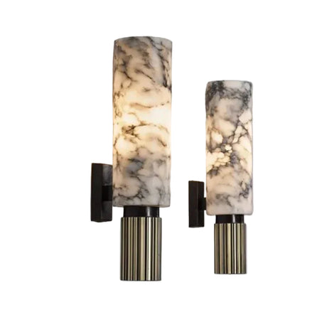 Marre Natural Marble Scone Wall Light - BLISOME 