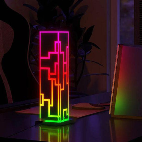 Monolith RGB Cube Tower - Gaming Setup Accessory - BLISOME