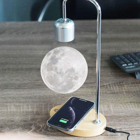 Moonlite Levitating Lamp - Wireless Charger - BLISOME