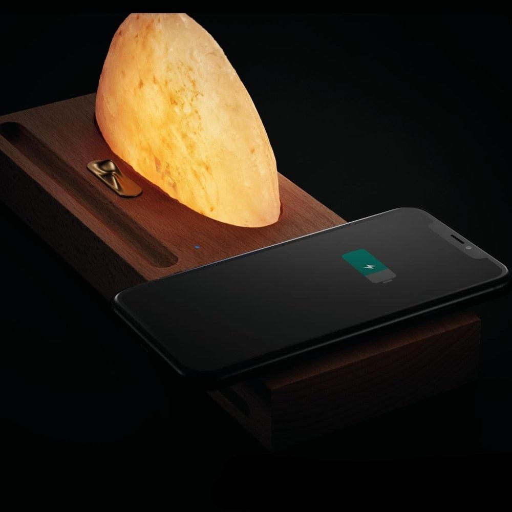 Mountain Rock Lamp - Wireless Charger - BLISOME