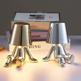 Muse Thinker Little Man Rechargeable Table Lamp – Artistic Lighting