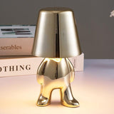Muse Thinker Little Man Rechargeable Table Lamp - BLISOME