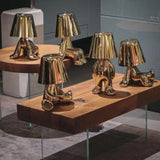 Muse Thinker Little Man Rechargeable Table Lamp - BLISOME