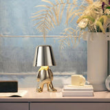 Muse Thinker Little Man Rechargeable Table Lamp - BLISOME