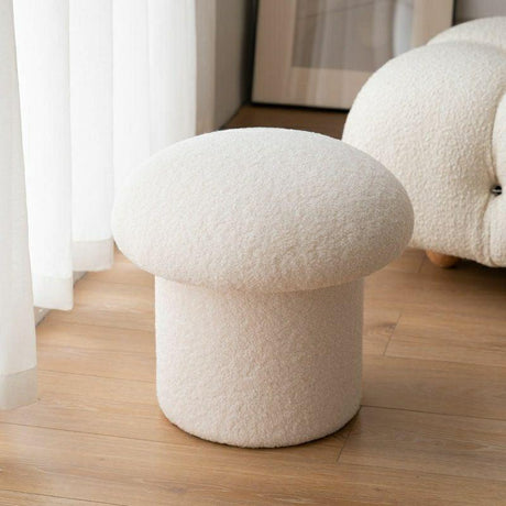 Mushroom Sherpa Ottoman - BLISOME