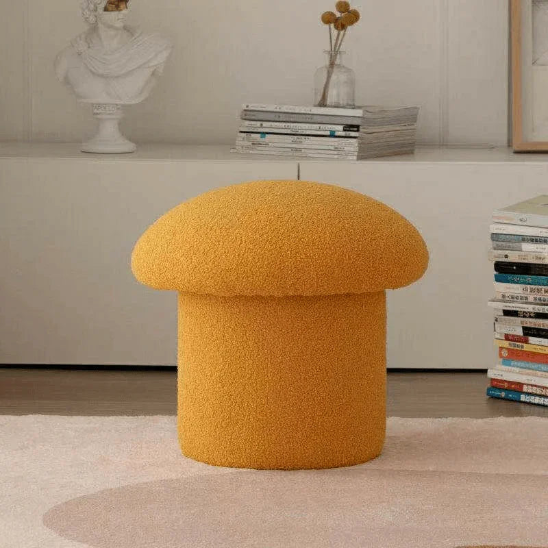 Mushroom Sherpa Ottoman - BLISOME