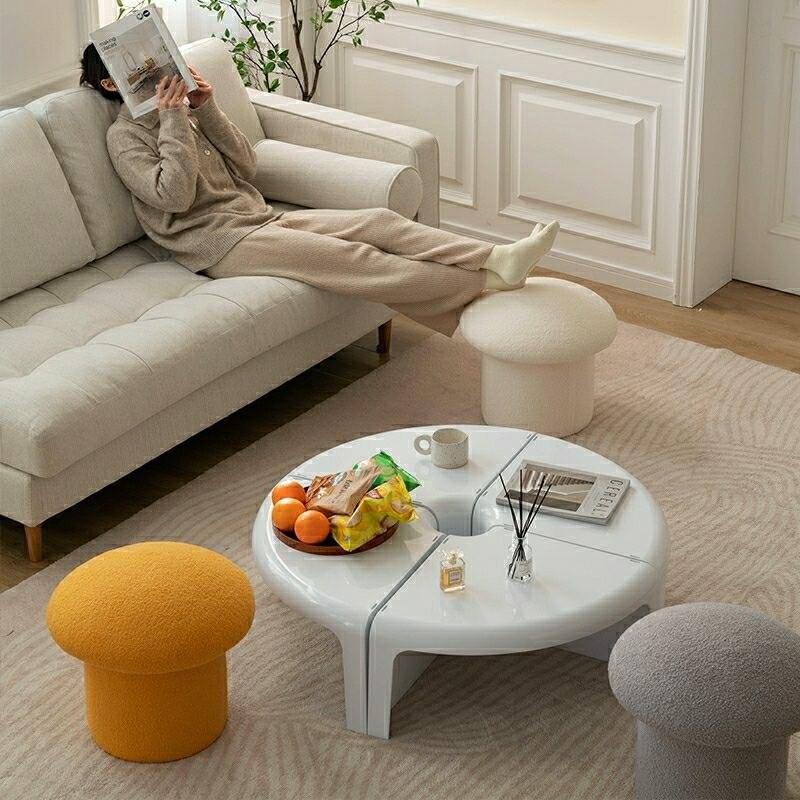 Mushroom Sherpa Ottoman - BLISOME