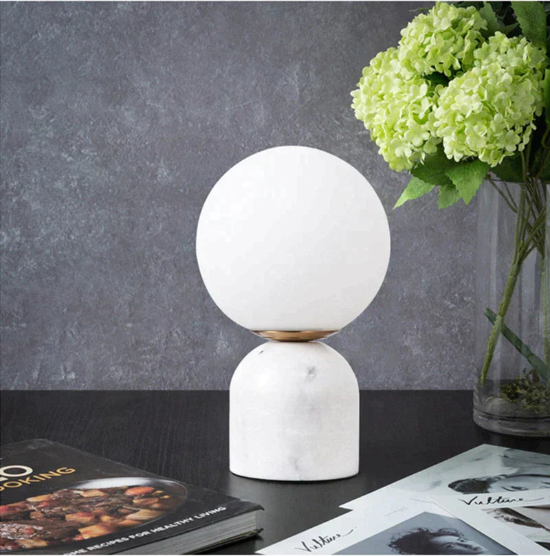 Ophelia Marble Table Lamp - BLISOME