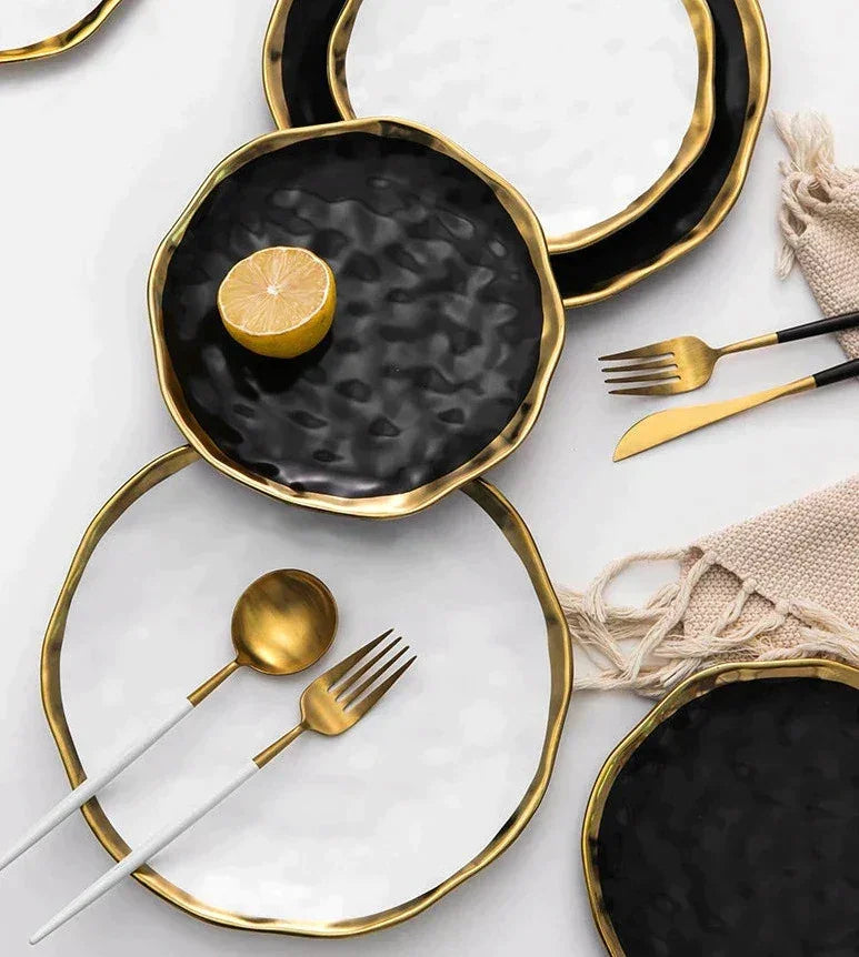 Pebble Porcelain Plate Collection - BLISOME