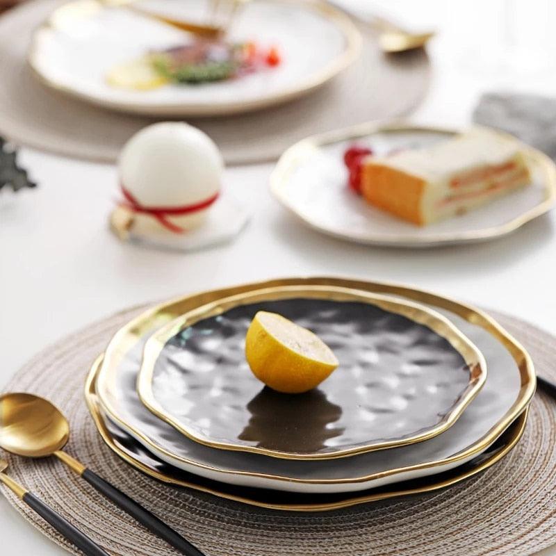 Pebble Porcelain Plate Collection - BLISOME