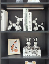 Space Bunny Love Statue Shelf Decor - BLISOME