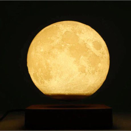 Spaced Out Levitating Moon Lamp - BLISOME