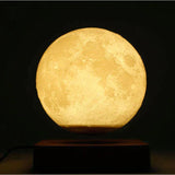 Spaced Out Levitating Moon Lamp – Mesmerizing Floating Light