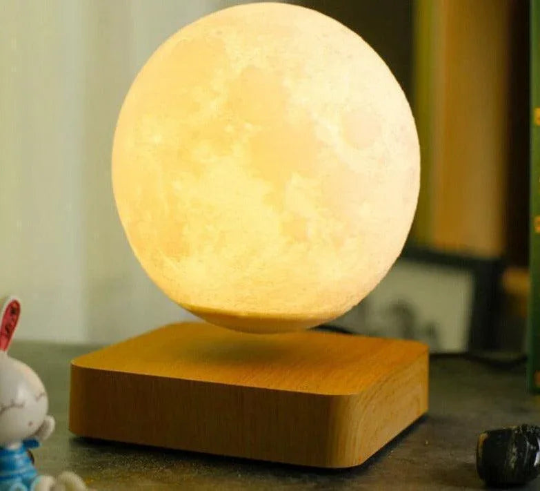 Spaced Out Levitating Moon Lamp - BLISOME