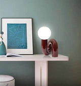 SPIRAL Twisted Moden Table Lamp - BLISOME