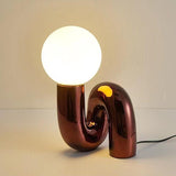 SPIRAL Twisted Moden Table Lamp - BLISOME