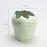 Strawberry Bliss Ceramic Vase - BLISOME