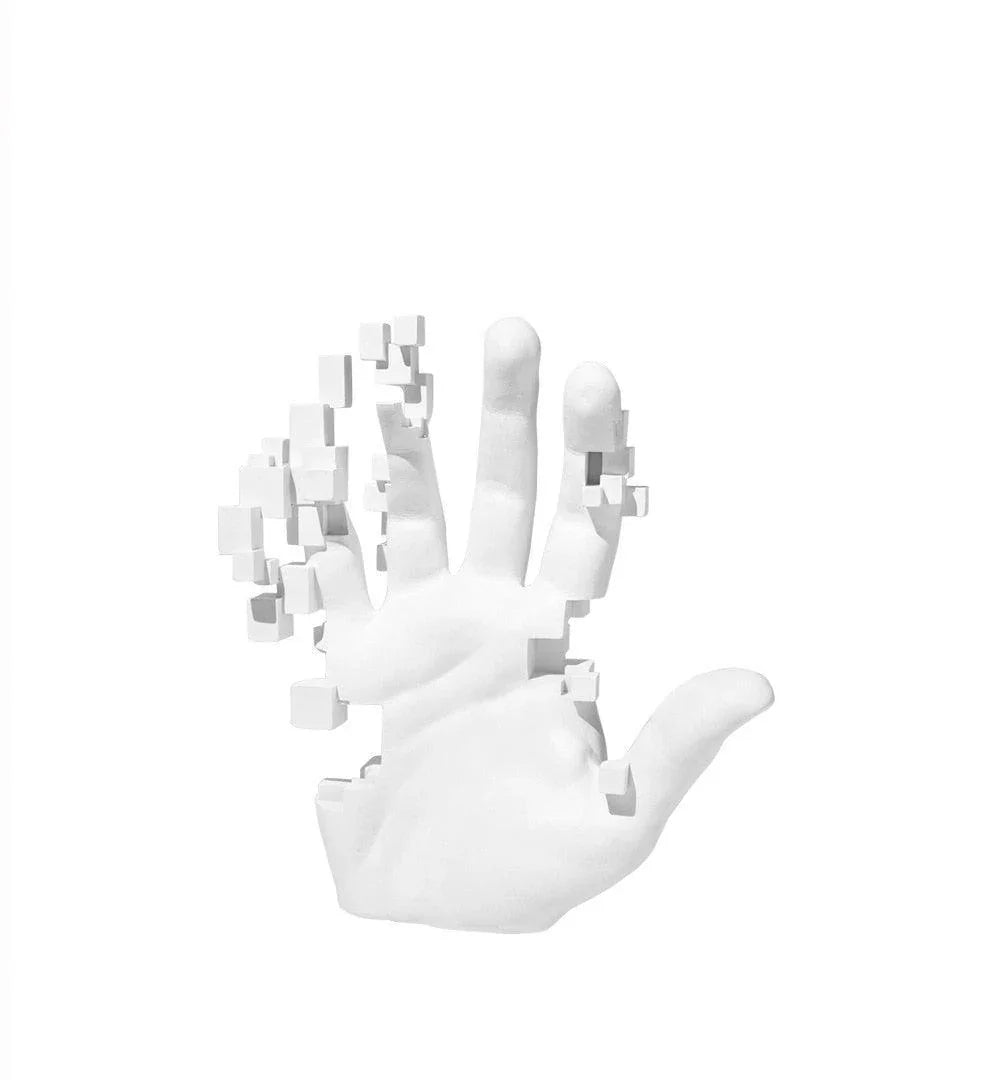 Transcendental Glitch Hand Sculpture Table Decor - BLISOME