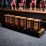 Tron Wooden RGB Clock - BLISOME