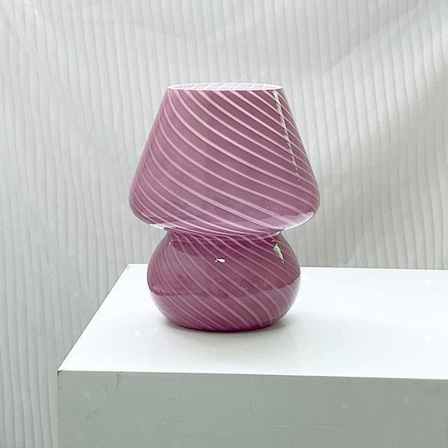 Verre Retro Glass Mushroom Table Lamp - BLISOME