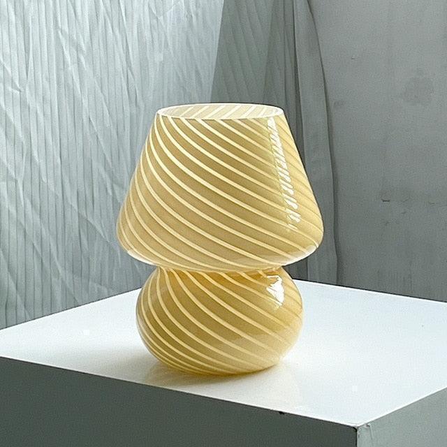 Verre Retro Glass Mushroom Table Lamp - BLISOME