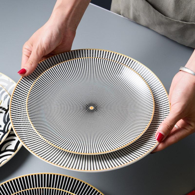 Vortex Geometric Plate Collection - BLISOME