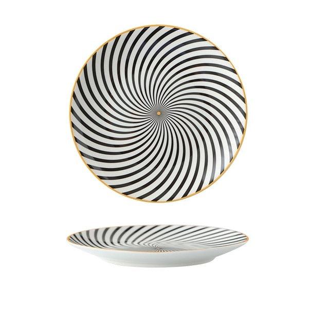 Vortex Geometric Plate Collection - BLISOME