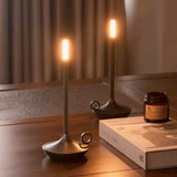Wick Rechargeable Table Lamp – Portable LED Lighting by Graypants