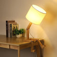 Wooden Mechanical Man Table Lamp – Artful Lighting 