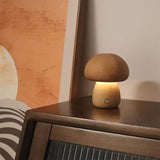 Wooden Vintage Mushroom Table Lamp - BLISOME