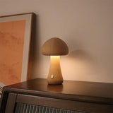 Wooden Vintage Mushroom Table Lamp - BLISOME