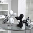 Woof Balloon Dog Sculpture – Playful Pop Art Decor for Modern Spaces