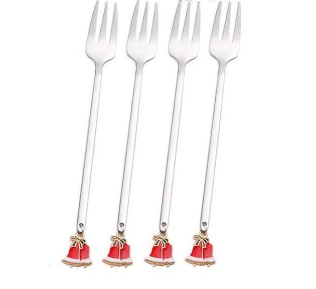Yuletide Xmas Cutlery Gift Set - BLISOME