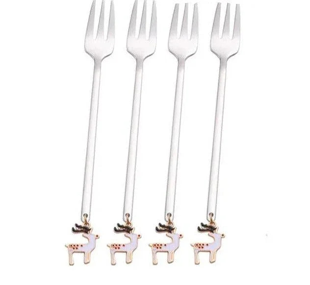 Yuletide Xmas Cutlery Gift Set - BLISOME
