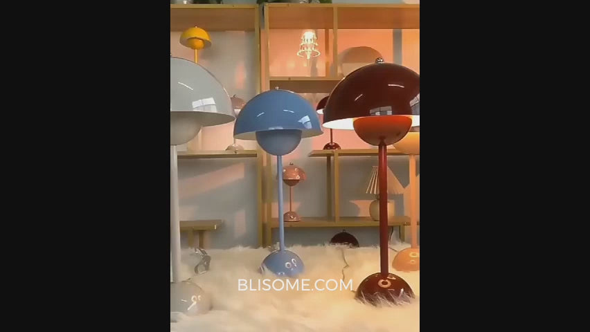 Flowerpot Rechargeable Mushroom Table Lamp