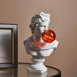 Adonis Bubble Gum Greek Statue – Playful Pop Art Decor 